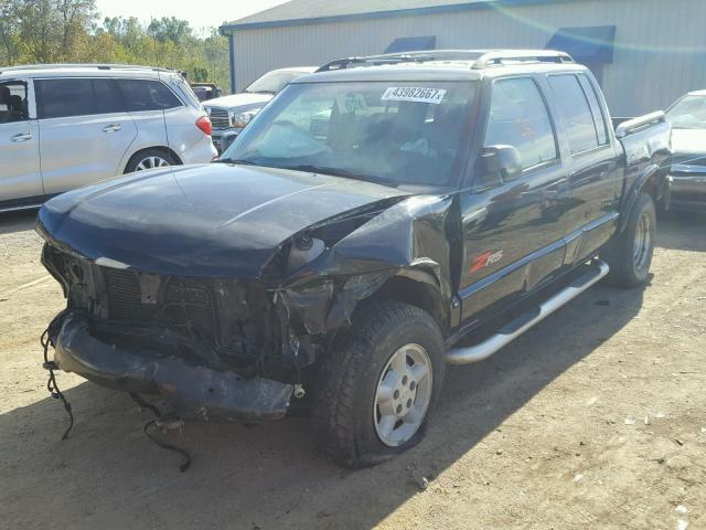 1GTDT13X73K172199 - 2003 GMC SONOMA BLACK photo 2