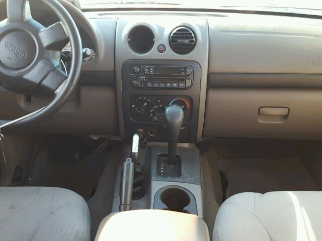 1J4GL48K62W282805 - 2002 JEEP LIBERTY SP WHITE photo 9