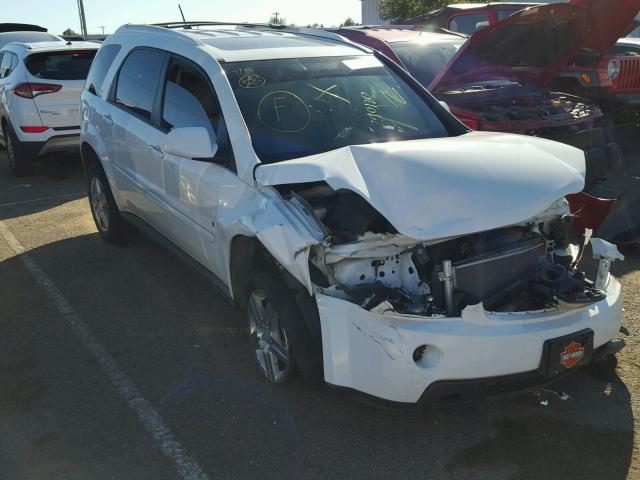 2CNDL53F486290120 - 2008 CHEVROLET EQUINOX LT WHITE photo 1