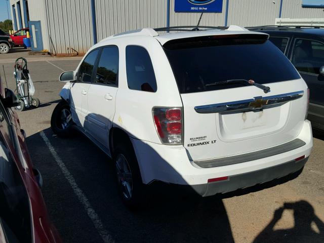 2CNDL53F486290120 - 2008 CHEVROLET EQUINOX LT WHITE photo 3