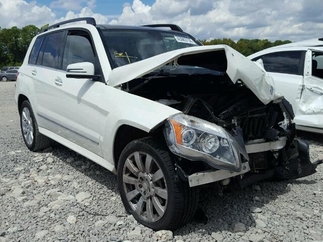 WDCGG5GBXCF785296 - 2012 MERCEDES-BENZ GLK 350 WHITE photo 1