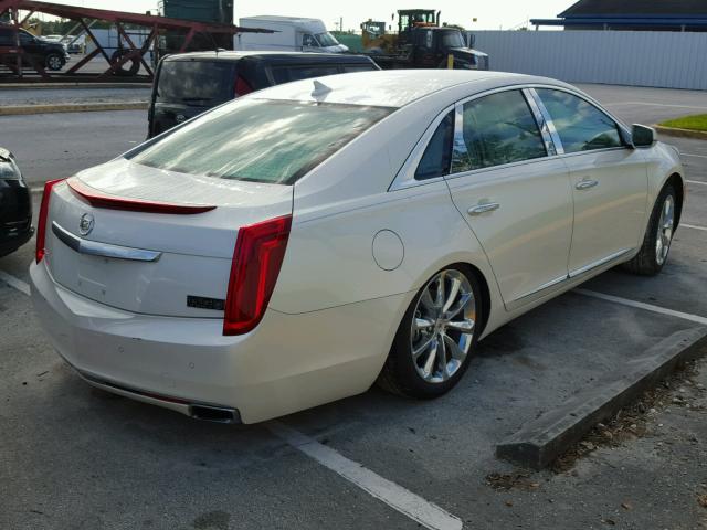 2G61M5S38E9167395 - 2014 CADILLAC XTS LUXURY WHITE photo 4