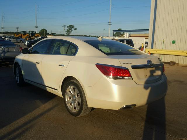 1G4GC5E39CF165161 - 2012 BUICK LACROSSE WHITE photo 3