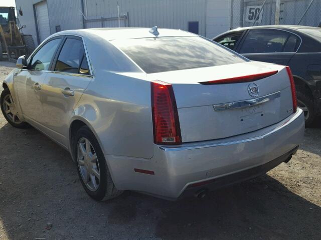 1G6DF577990169966 - 2009 CADILLAC CTS SILVER photo 3