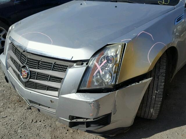 1G6DF577990169966 - 2009 CADILLAC CTS SILVER photo 9