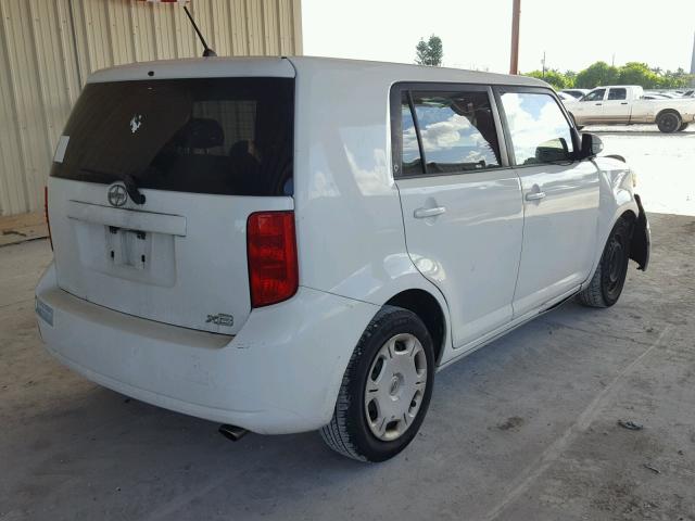 JTLKE50E591063061 - 2009 TOYOTA SCION XB Weiß Foto 4