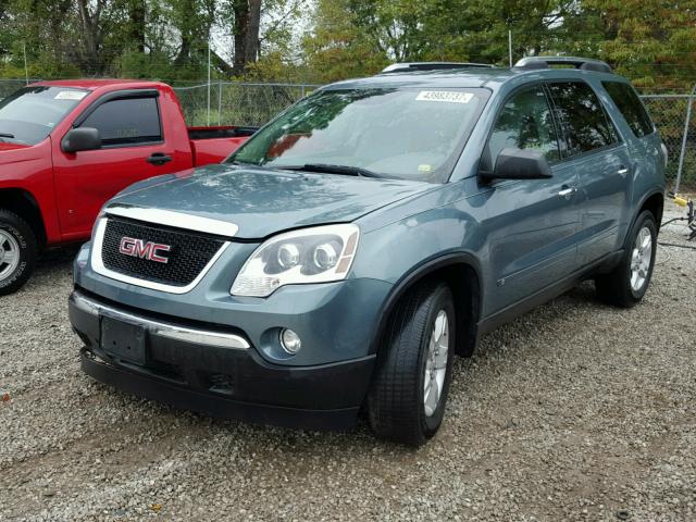 1GKER13D49J137437 - 2009 GMC ACADIA SLE BLUE photo 2