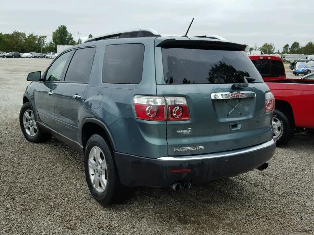 1GKER13D49J137437 - 2009 GMC ACADIA SLE BLUE photo 3