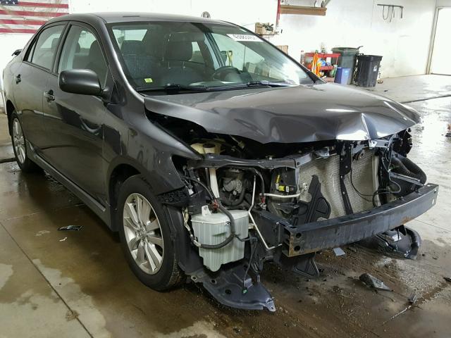 2T1BU4EE8AC489070 - 2010 TOYOTA COROLLA BA GRAY photo 1