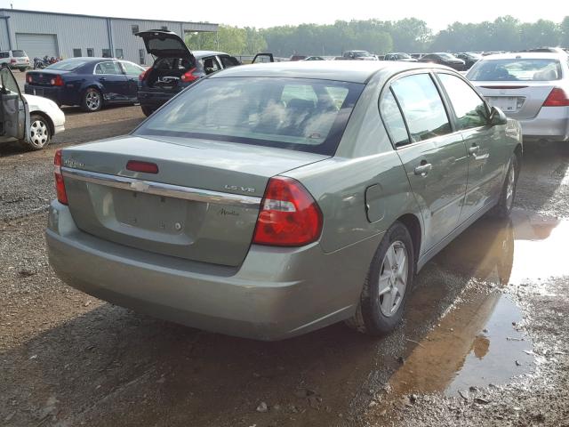 1G1ZT54824F101337 - 2004 CHEVROLET MALIBU LS GREEN photo 4