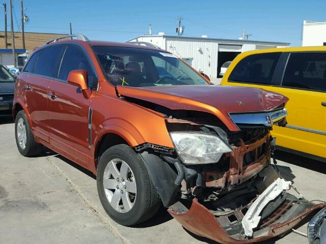 3GSCL53768S544361 - 2008 SATURN VUE XR ORANGE photo 1