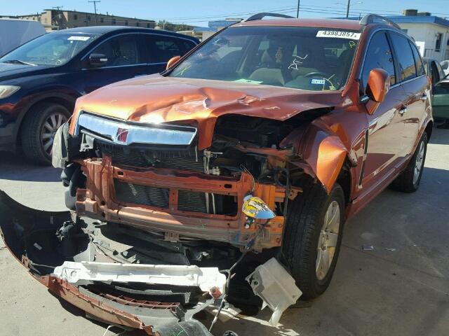 3GSCL53768S544361 - 2008 SATURN VUE XR ORANGE photo 2