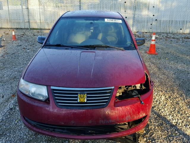 1G8AZ55F06Z162584 - 2006 SATURN ION LEVEL 红色 照片 9