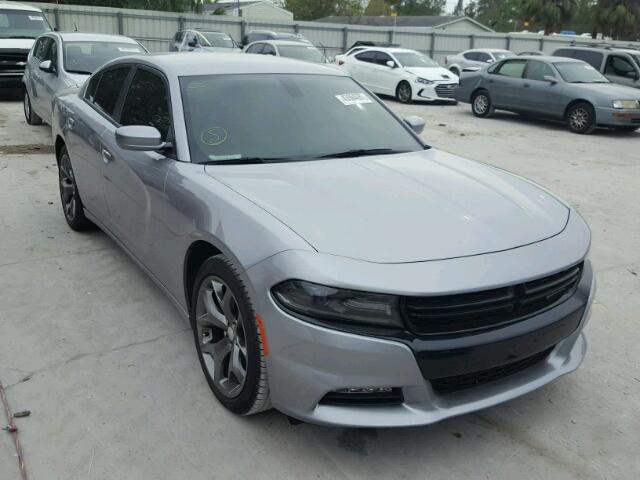 2C3CDXHG8GH327378 - 2016 DODGE CHARGER SX GRAY photo 1