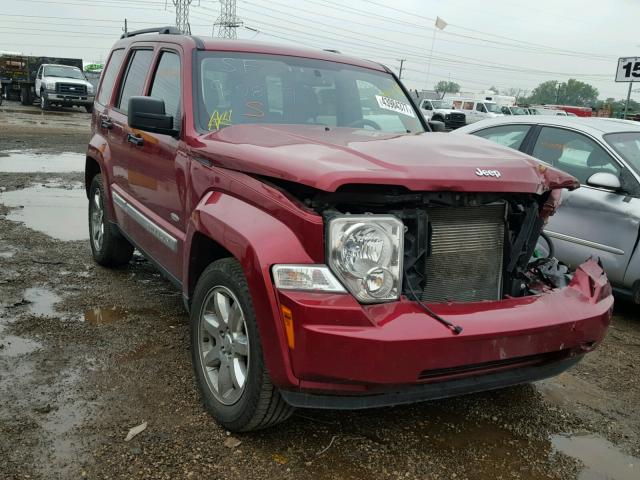 1C4PJMAK5CW176238 - 2012 JEEP LIBERTY MAROON photo 1