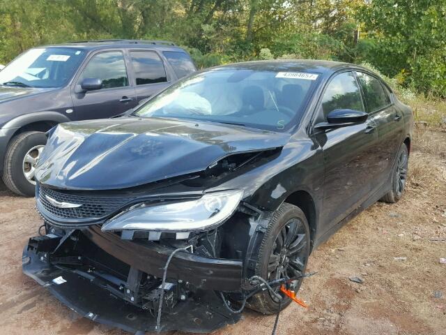 1C3CCCFB3HN505158 - 2017 CHRYSLER 200 LX BLACK photo 2