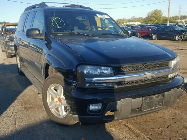 1GNES16P036243536 - 2003 CHEVROLET TRAILBLAZE BLACK photo 1