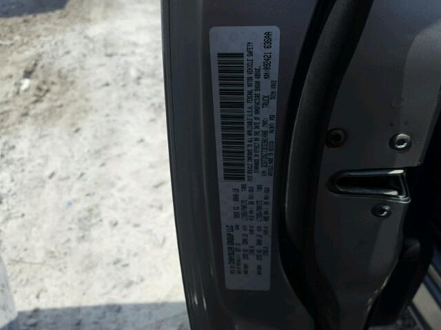 3C6TD5CT3CG301406 - 2012 DODGE RAM 2500 S ვერცხლისფერი ფოტო 10