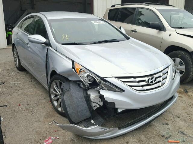 5NPEC4AC2CH480238 - 2012 HYUNDAI SONATA SE SILVER photo 1