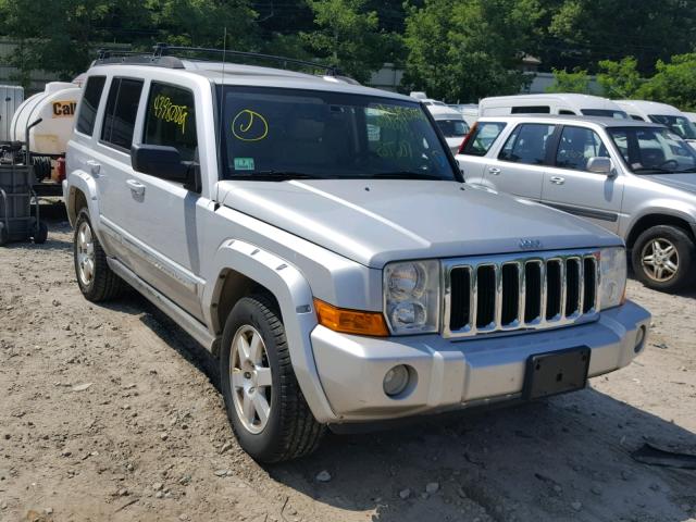 1J8HG58N66C124561 - 2006 JEEP COMMANDER SILVER photo 1