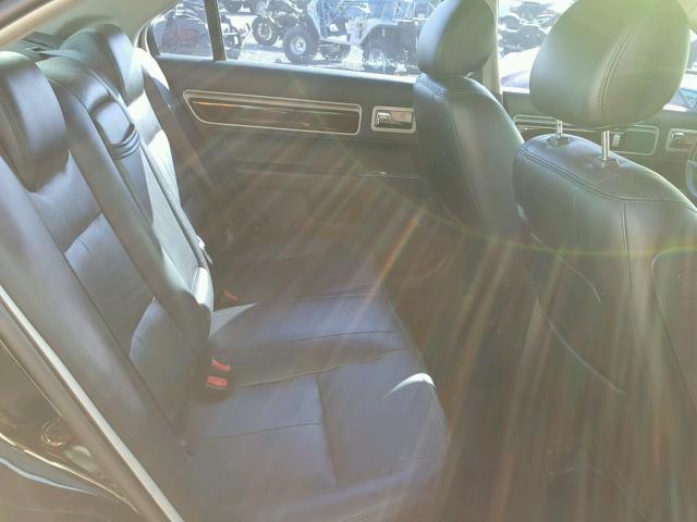 3LNHM26196R664594 - 2006 LINCOLN ZEPHYR BLACK photo 6