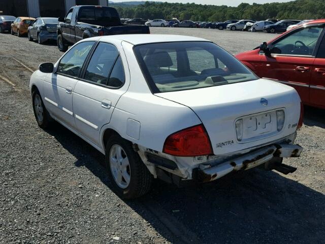 3N1AB51A84L739910 - 2004 NISSAN SENTRA 2.5 WHITE photo 3