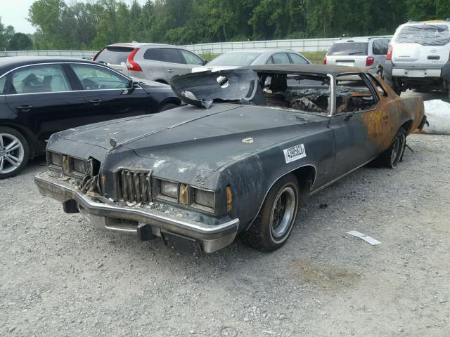 2K57Y7P374951 - 1977 PONTIAC GRAND PRIX BURN photo 2