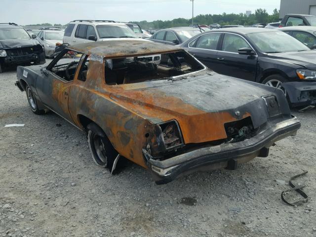 2K57Y7P374951 - 1977 PONTIAC GRAND PRIX BURN photo 3