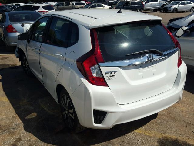 3HGGK5H75HM711808 - 2017 HONDA FIT EX WHITE photo 3