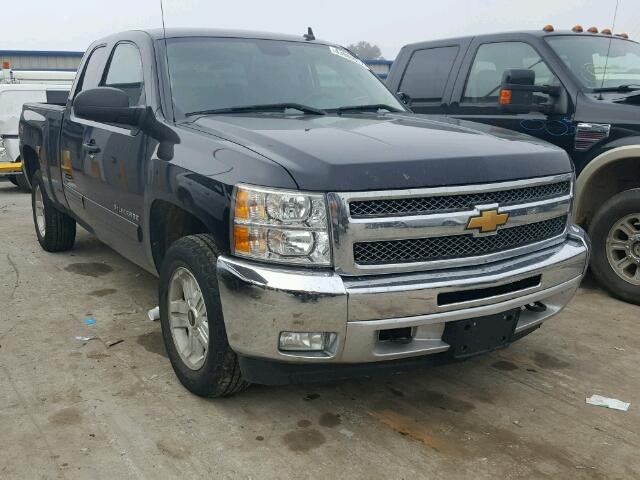 1GCRKSE78DZ233113 - 2013 CHEVROLET SILVERADO BLACK photo 1