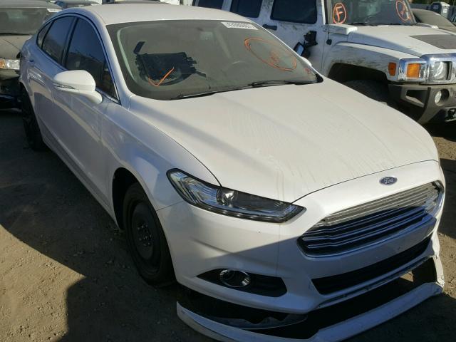 3FA6P0HD4FR195662 - 2015 FORD FUSION SE WHITE photo 1