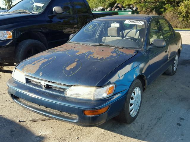 JT2AE09E4P0024891 - 1993 TOYOTA COROLLA LE 绿色 照片 2