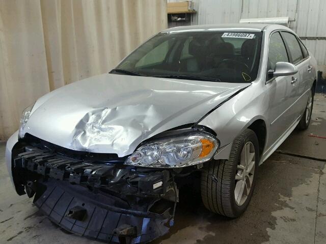 2G1WC5E31E1100887 - 2014 CHEVROLET IMPALA LIM SILVER photo 2