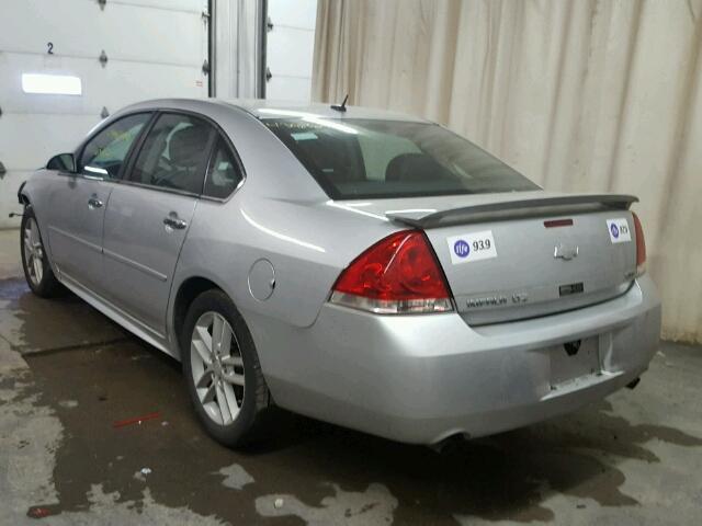 2G1WC5E31E1100887 - 2014 CHEVROLET IMPALA LIM SILVER photo 3