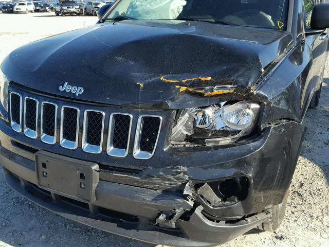 1C4NJDBB7GD670866 - 2016 JEEP COMPASS SP BLACK photo 9