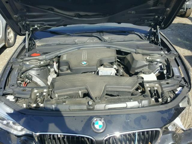 WBA3N9C53EF720792 - 2014 BMW 428 XI BLACK photo 7