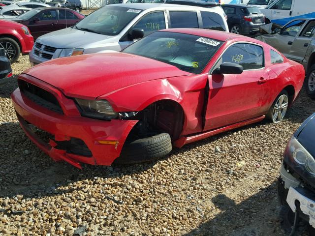 1ZVBP8AM7E5223809 - 2014 FORD MUSTANG RED photo 9