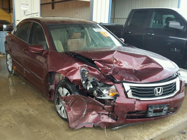 1HGCP2F36AA041039 - 2010 HONDA ACCORD LX MAROON photo 1