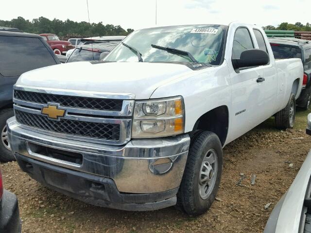 1GC2CVCG4CZ233563 - 2012 CHEVROLET SILVERADO WHITE photo 2