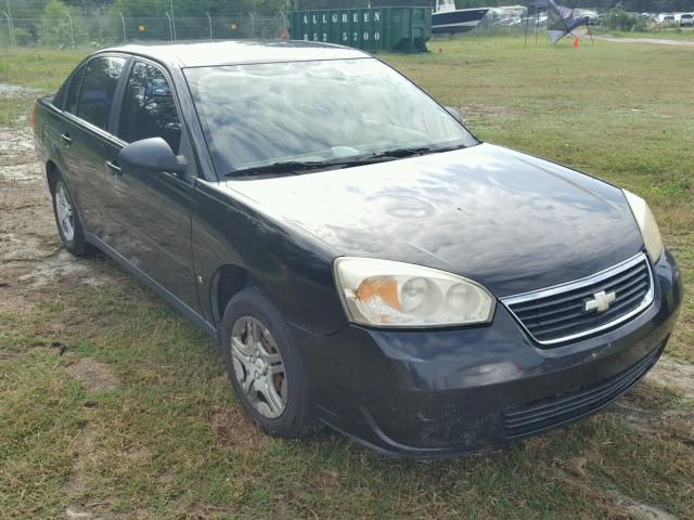 1G1ZS58F67F198008 - 2007 CHEVROLET MALIBU LS 黑色 照片 1