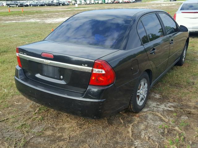 1G1ZS58F67F198008 - 2007 CHEVROLET MALIBU LS 黑色 照片 4