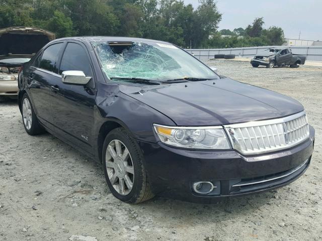 3LNHM26T07R651008 - 2007 LINCOLN MKZ PURPLE photo 1