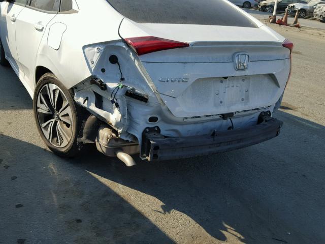 2HGFC1F32GH658550 - 2016 HONDA CIVIC EX WHITE photo 9