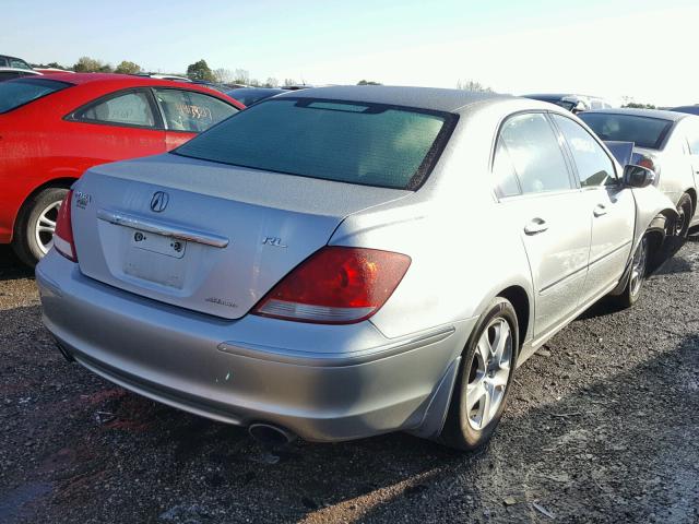 JH4KB16677C001089 - 2007 ACURA RL ვერცხლისფერი ფოტო 4