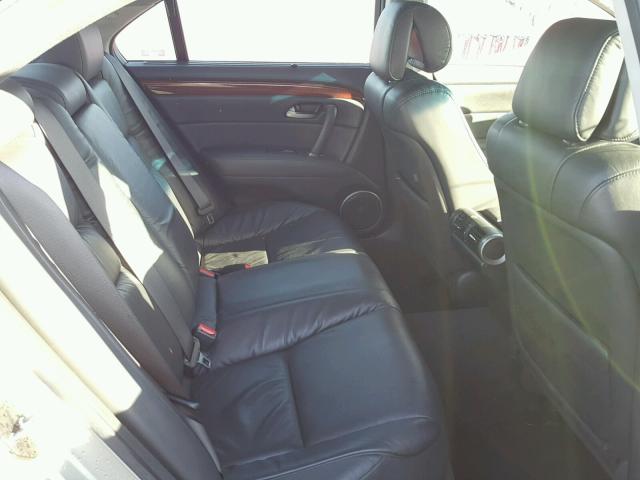 JH4KB16677C001089 - 2007 ACURA RL ვერცხლისფერი ფოტო 6