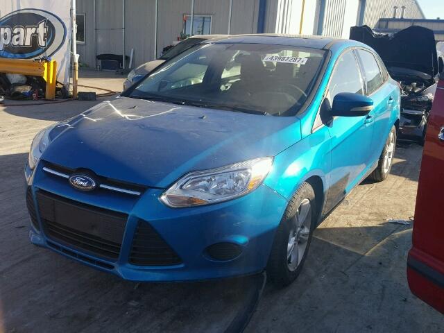 1FADP3F24DL129537 - 2013 FORD FOCUS BLUE photo 2