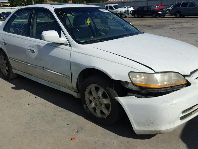 JHMCG56661C012900 - 2001 HONDA ACCORD EX WHITE photo 9