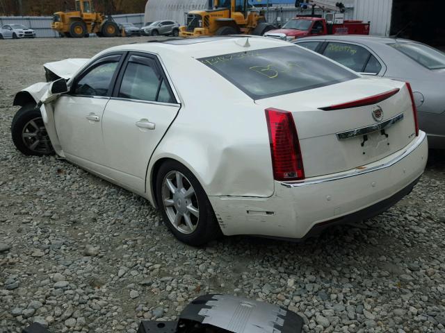 1G6DG577790147719 - 2009 CADILLAC CTS WHITE photo 3