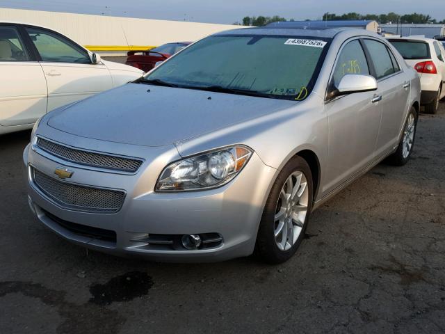 1G1ZE5E05CF196610 - 2012 CHEVROLET MALIBU LTZ 银色 照片 2