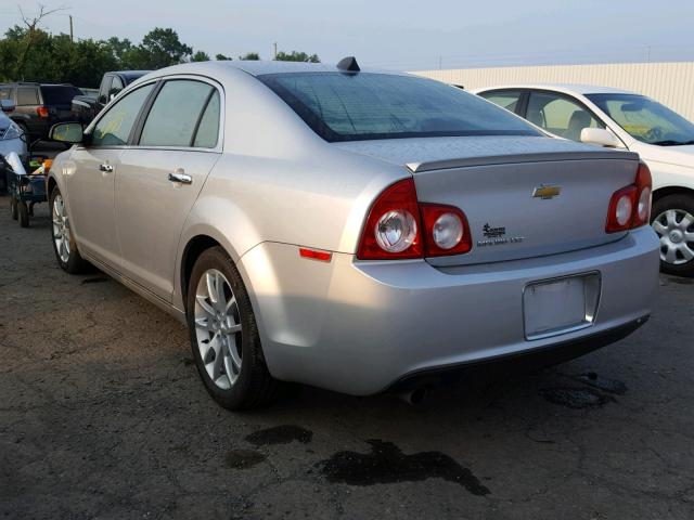 1G1ZE5E05CF196610 - 2012 CHEVROLET MALIBU LTZ 银色 照片 3